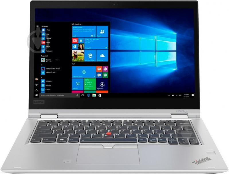 Ноутбук Lenovo ThinkPad X380 Yoga 13.3" (20LH001PRT) silver - фото 1