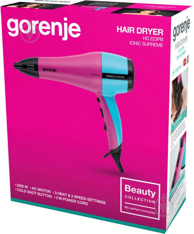 Фен Gorenje HD223PB - фото 5