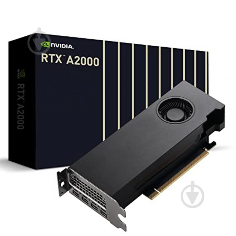 Відеокарта PNY Quadro RTX A2000 12GB GDDR6 192bit (VCNRTXA2000-12GB-SB) - фото 2