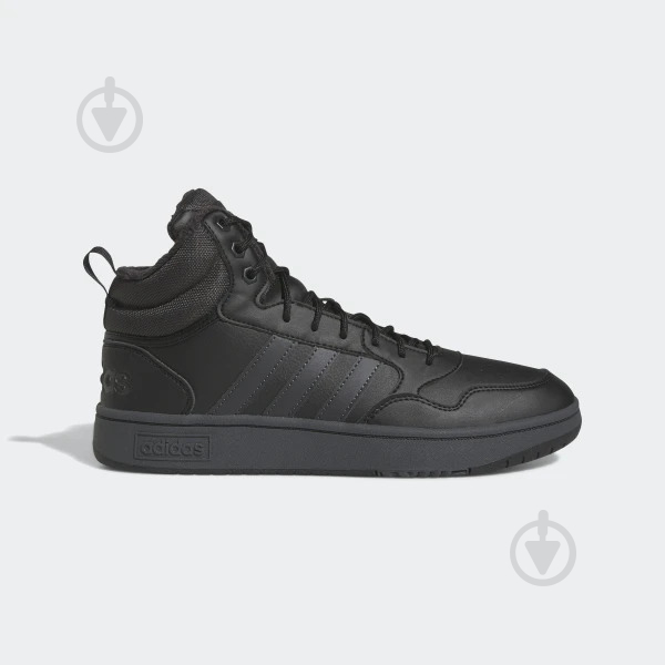 Ботинки Adidas HOOPS 3.0 MID WTR GW6421 р.44 2/3 черный - фото 1