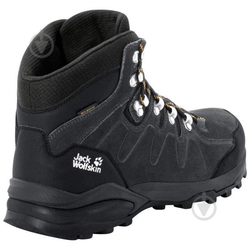 Черевики Jack Wolfskin REFUGIO TEXAPORE MID M 4049841_6357 р.44 чорний - фото 4