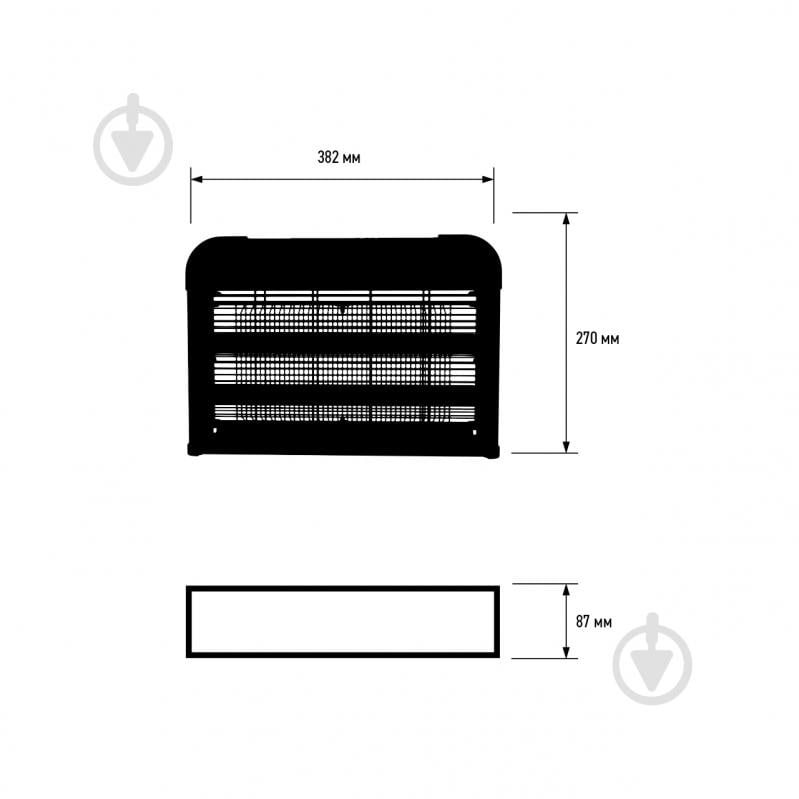 Знищувач комах Eurolamp MK-20(FLUOR) - фото 5