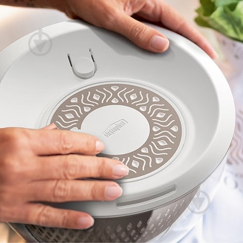 Сушарка для зелені Stefanplast 26х18 см біло-сіра - фото 6 Сушарка для зелені Stefanplast 26х18 см біло-сіра - фото 6