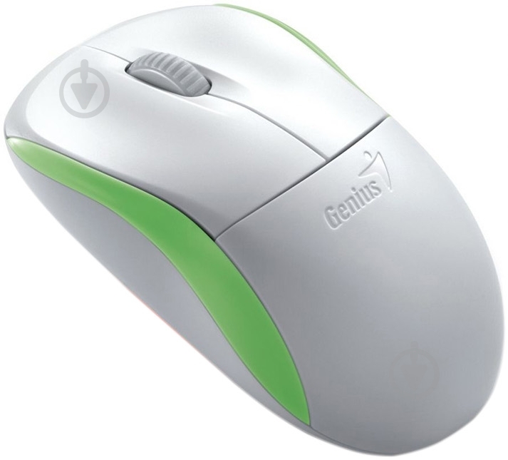 Мышь Genius NetScroll 6000 USB (31030089105) white/green - фото 2 Мышь Genius NetScroll 6000 USB (31030089105) white/green - фото 2