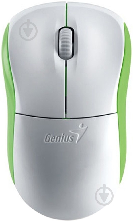 Мышь Genius NetScroll 6000 USB (31030089105) white/green - фото 1 Мышь Genius NetScroll 6000 USB (31030089105) white/green - фото 1