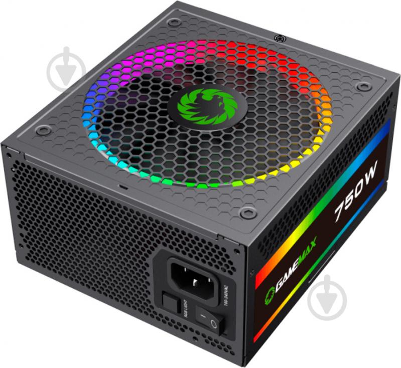 Блок питания GameMax RGB PRO RGB-750 PRO 750 Вт - фото 1