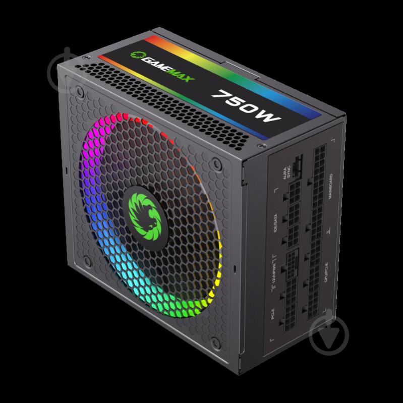 Блок питания GameMax RGB PRO RGB-750 PRO 750 Вт - фото 10