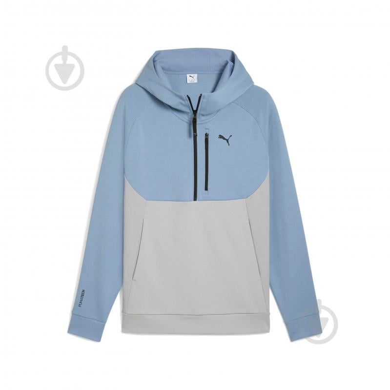 Джемпер Puma PUMATECH Half Zip Hoodie 68804434 р.L серый - фото 4