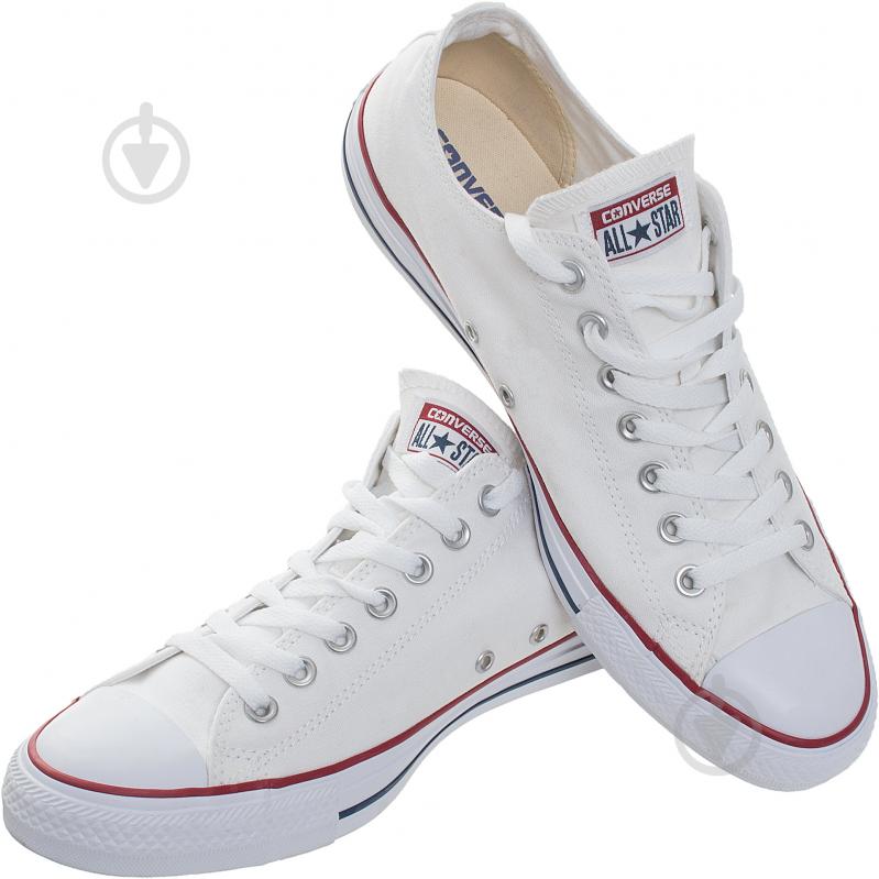 Кеды Converse ALL_STAR_OX M7652C р.40 белый - фото 1 Кеды Converse ALL_STAR_OX M7652C р.40 белый - фото 1