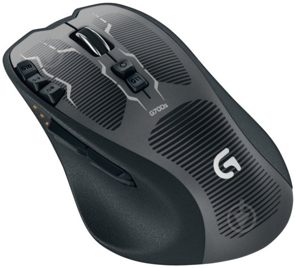 Мышь Logitech Wireless Gaming Mouse G700s (910-003424) black - фото 5