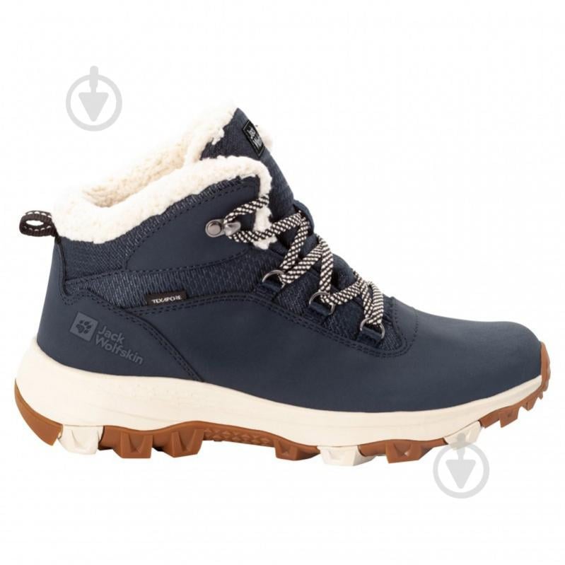 Ботинки Jack Wolfskin EVERQUEST TEXAPORE MID W 4053581_1171 р.39,5 синий - фото 1