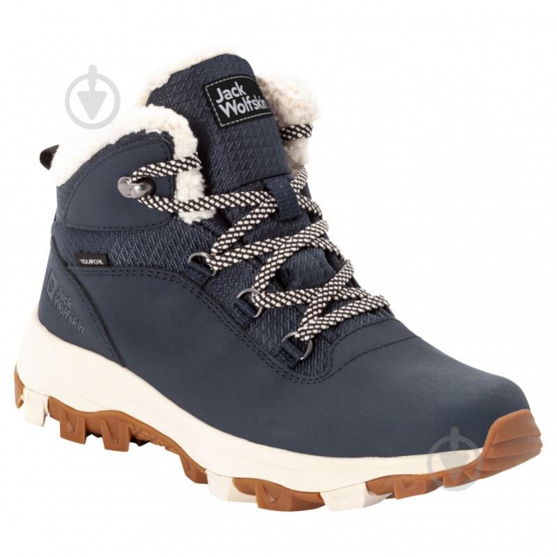 Ботинки Jack Wolfskin EVERQUEST TEXAPORE MID W 4053581_1171 р.39,5 синий - фото 2