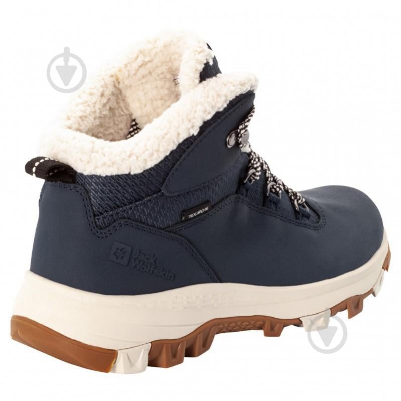 Ботинки Jack Wolfskin EVERQUEST TEXAPORE MID W 4053581_1171 р.39,5 синий - фото 4