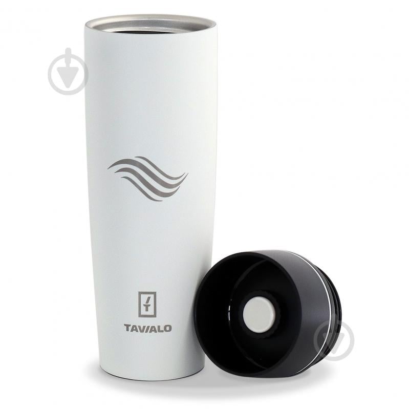 Термочашка Tavialo матовый белый + 2 уплотняющих кольца 460 мл - фото 2 Термочашка Tavialo матовый белый + 2 уплотняющих кольца 460 мл - фото 2