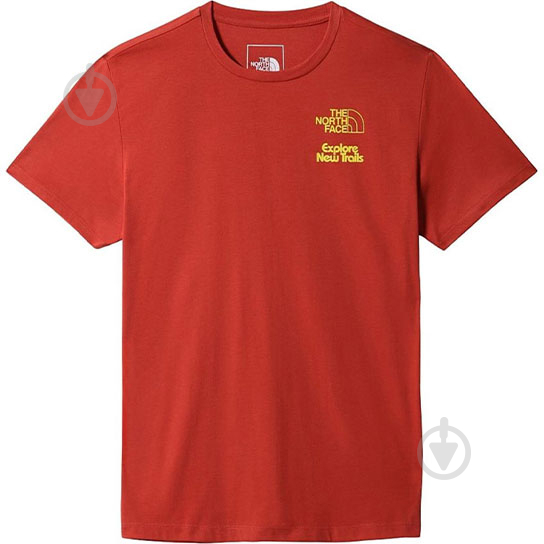 Футболка THE NORTH FACE M FOUNDATION GRAPHIC TEE S/S - EU NF0A55EFUBR1 р.S червоний - фото 3