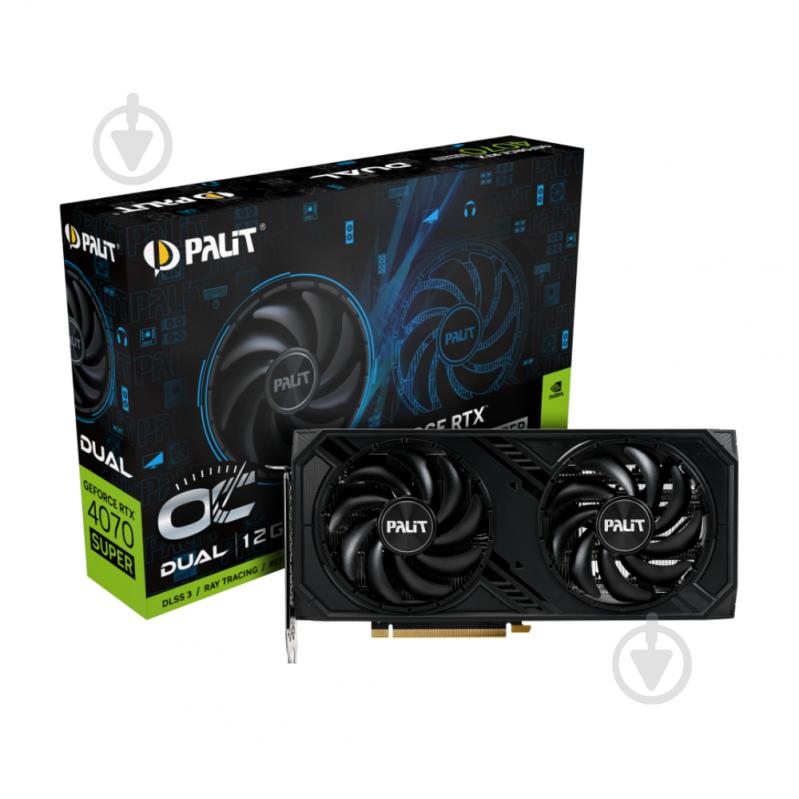 Видеокарта PALIT-XPERTVISION GeForce RTX 4070 Super 12GB GDDR6X 192bit (NED407SS19K9-1043D) - фото 2