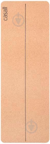 Коврик для йоги Casall Yoga mat natural cork 183х61х0,5 см коричневый - фото 3