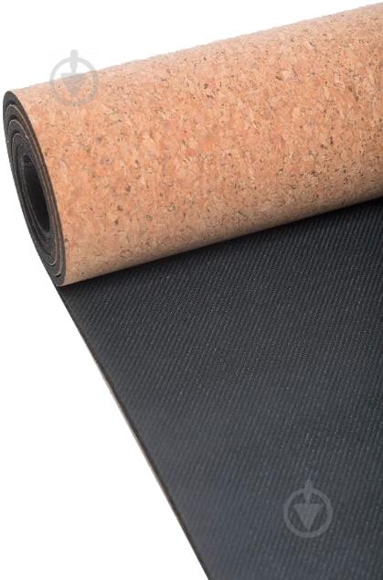 Коврик для йоги Casall Yoga mat natural cork 183х61х0,5 см коричневый - фото 2