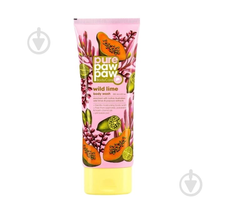 Гель для душу Pure Paw Paw Wild Lime 200 мл - фото 1
