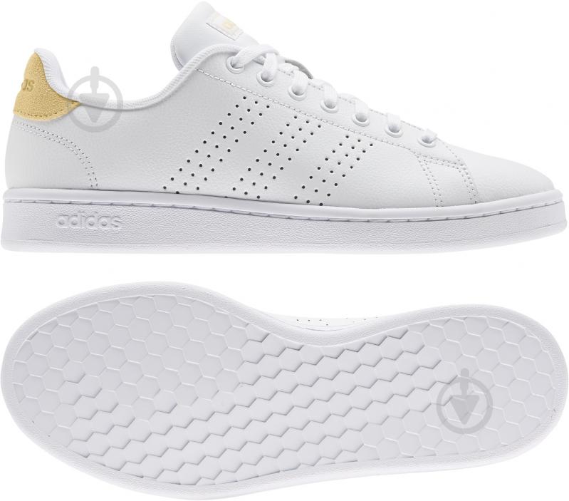 Кроссовки женские Adidas ADVANTAGE FW0970 р.38 2/3 белые - фото 4