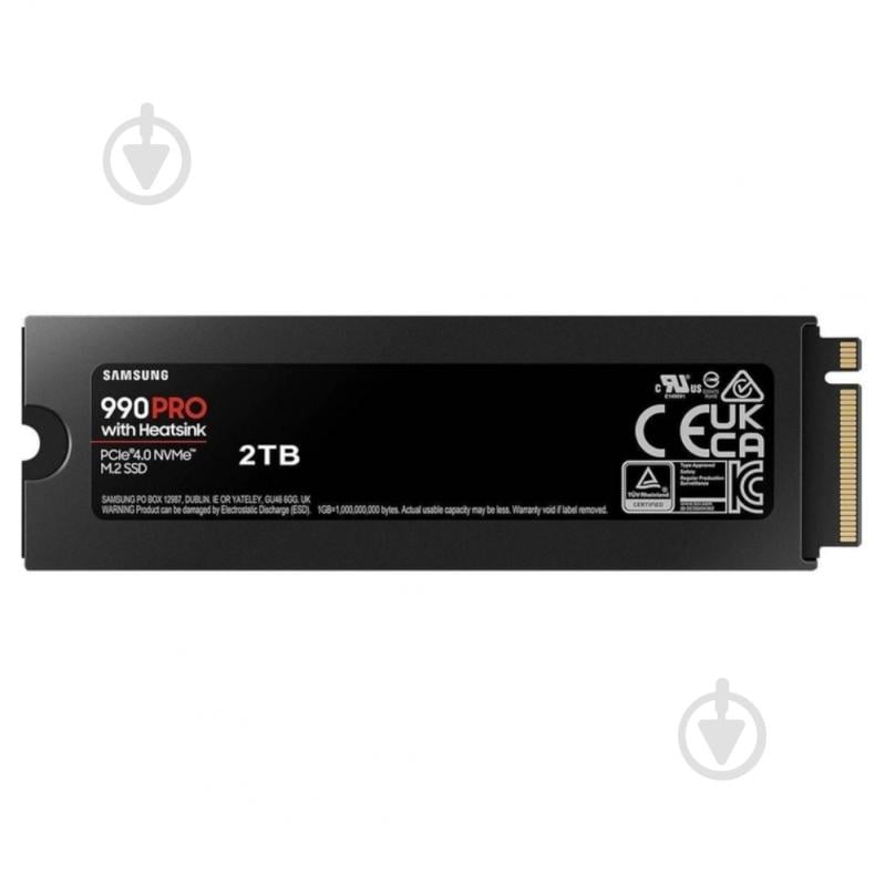 SSD-накопитель Samsung 990 Pro 2000GB M.2 PCI Express 4.0 x4 3D NAND (MZ-V9P2T0GW) - фото 4