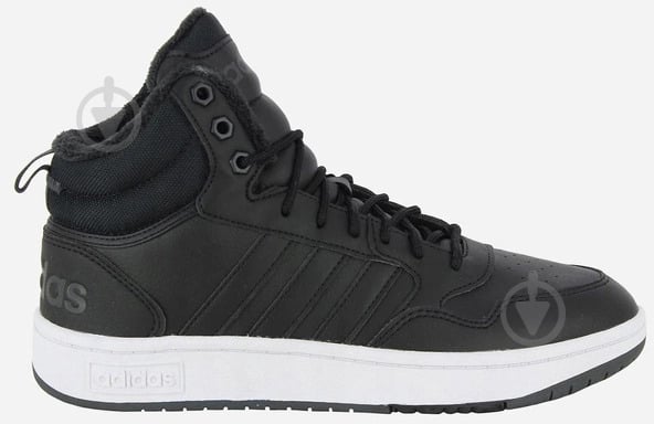 Черевики Adidas HOOPS 3.0 MID WTR GZ6679 р.44 чорний - фото 1