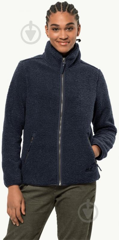 Джемпер Jack Wolfskin HIGH CLOUD JACKET 1708731_1010 р.M синій - фото 1 Джемпер Jack Wolfskin HIGH CLOUD JACKET 1708731_1010 р.M синій - фото 1
