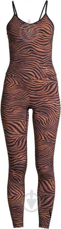 Спортивный костюм Casall Sculpture Heritage Tiger Catsuit 19696-066 р. 38 коричневый - фото 1