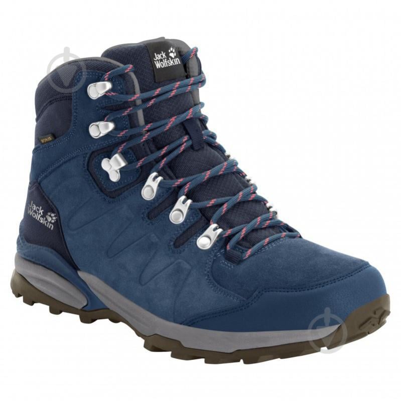 Ботинки Jack Wolfskin REFUGIO TEXAPORE MID W 4050871_1199 р.40 синий - фото 2