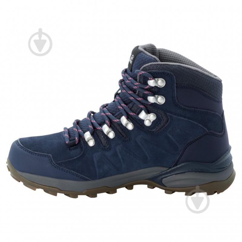 Ботинки Jack Wolfskin REFUGIO TEXAPORE MID W 4050871_1199 р.40 синий - фото 3