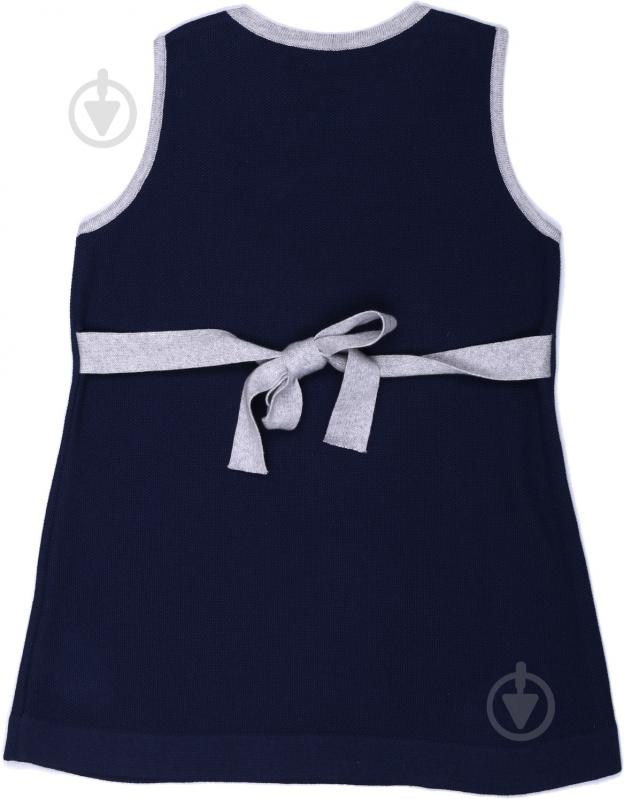 Сарафан для девочек Галушко р.134 синий 7485 - фото 2