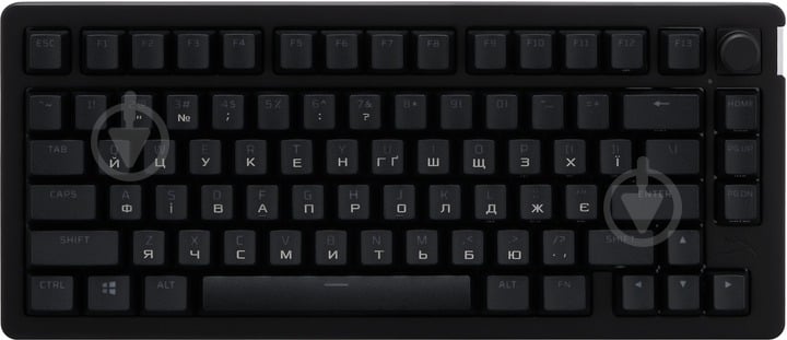 Клавіатура HyperX Alloy Rise 75 PBT HX Red USB (7G7A4AA) black - фото 3