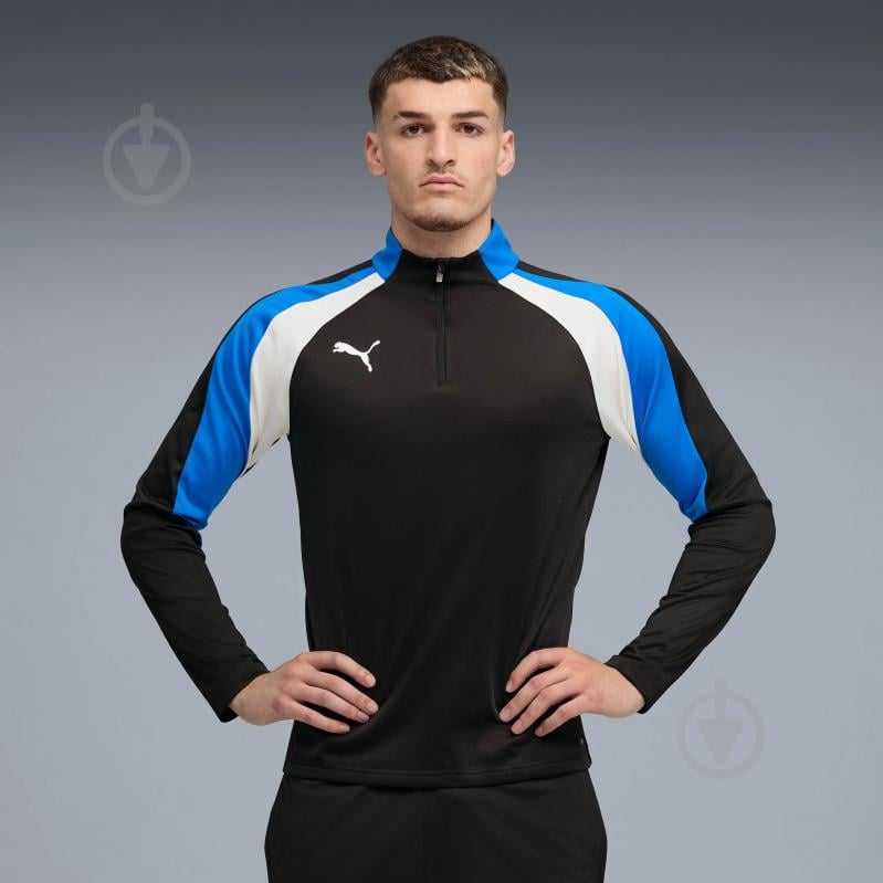 Джемпер Puma INDIVIDUALLIGA 1/4 ZIP TOP 65951509 р.M синій - фото 1 Джемпер Puma INDIVIDUALLIGA 1/4 ZIP TOP 65951509 р.M синій - фото 1