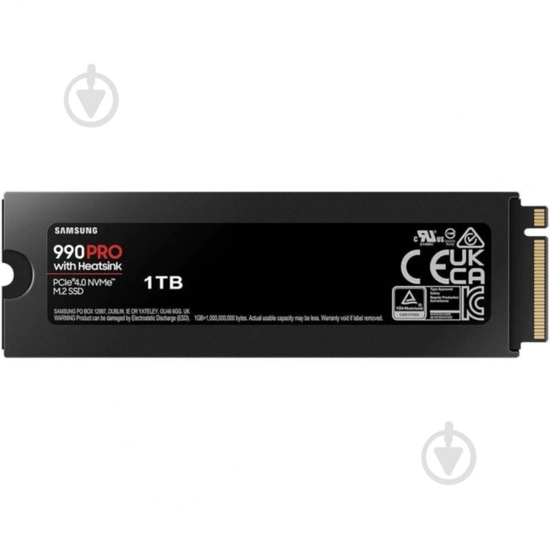 SSD-накопитель Samsung 990 Pro 1000GB M.2 PCI Express 4.0 x4 3D NAND (MZ-V9P1T0GW) - фото 4