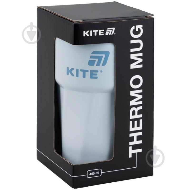 Термокружка KITE 450 мл серо-голубой K25-1220-2 - фото 5 Термокружка KITE 450 мл серо-голубой K25-1220-2 - фото 5