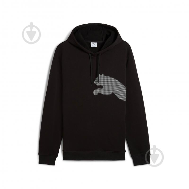 Джемпер Puma TAD BIG LOGO HOODIE 52672401 р.M чорний - фото 1 Джемпер Puma TAD BIG LOGO HOODIE 52672401 р.M чорний - фото 1