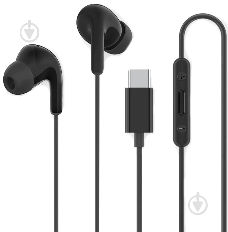 Наушники Xiaomi Type-C Earphones (BHR8930GL) black (1071791) - фото 1