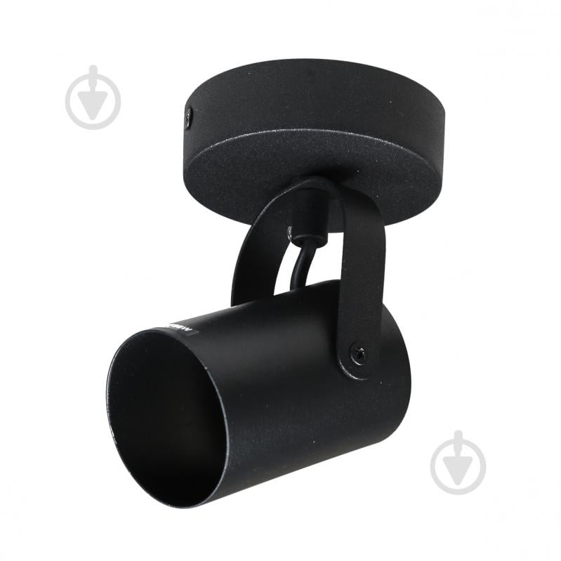 Спот LIGHT SET DZVIN SP 1001 1xGU10 черный - фото 1