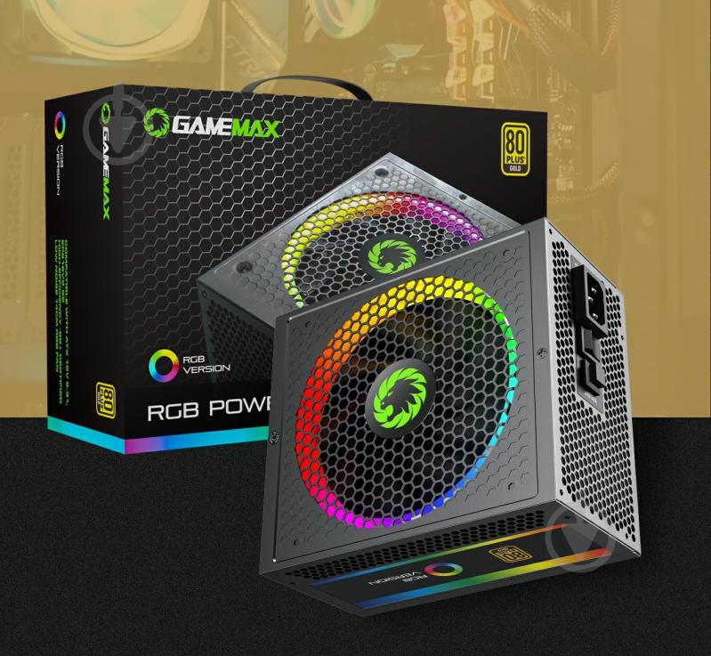 Блок питания GameMax ARGB RGB-1050 PRO 1050 Вт - фото 22