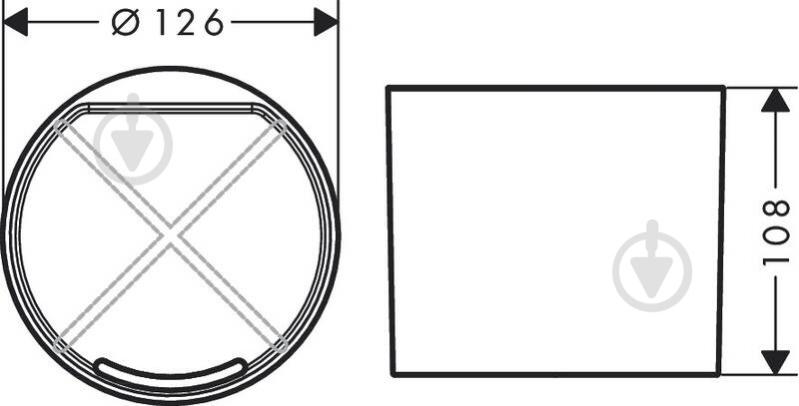 Стакан для зубних щіток Hansgrohe чорний матовий 27921670 - фото 2 Стакан для зубних щіток Hansgrohe чорний матовий 27921670 - фото 2