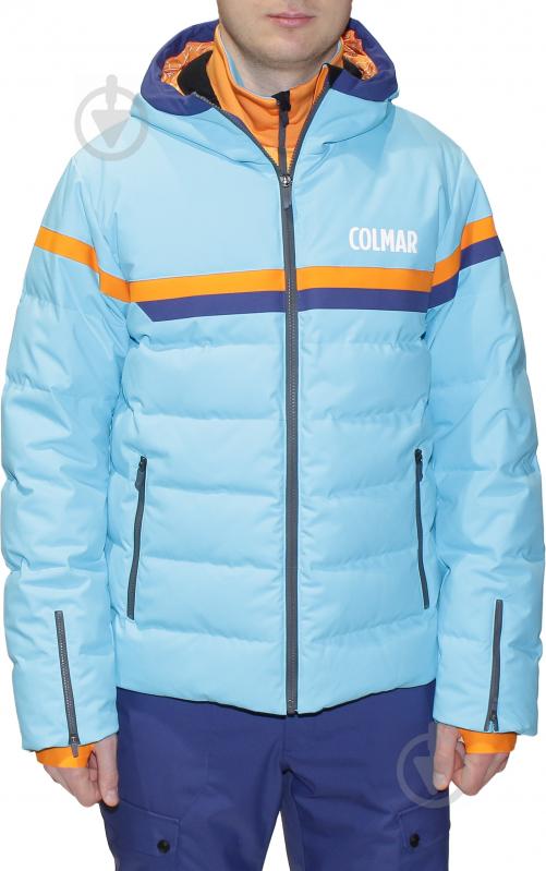 Куртка чоловіча демісезонна Colmar M. DOWN SKI JACKET CREATIVITY 10563TY-452 р.S блакитна - фото 2