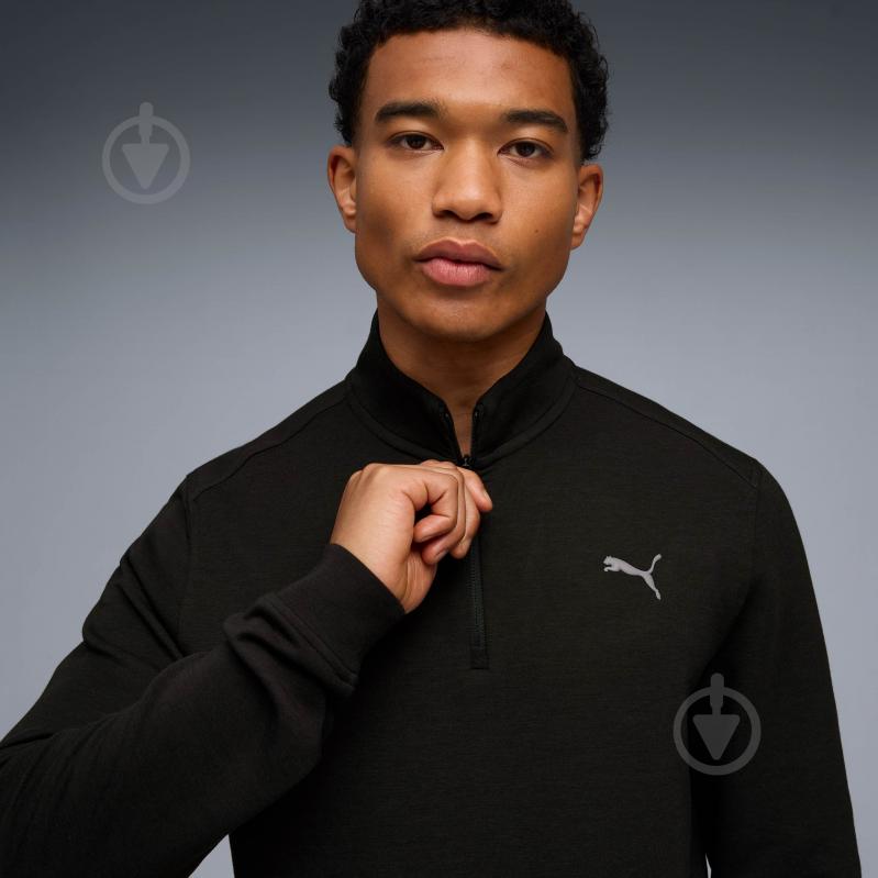 Джемпер Puma M Cloudspun 1/4 Zip 52783701 р.M черный - фото 3