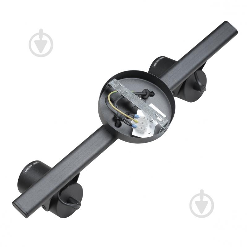 Спот LIGHT SET DZVIN SP 1002 2xGU10 черный - фото 3