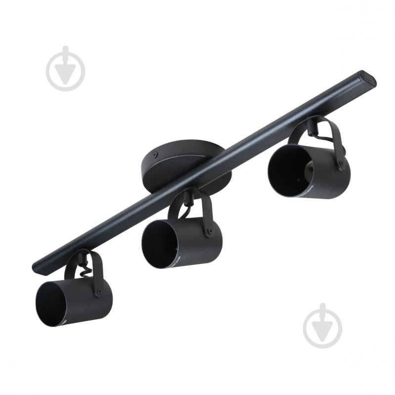 Спот LIGHT SET DZVIN SP 1003 3xGU10 черный - фото 1 Спот LIGHT SET DZVIN SP 1003 3xGU10 черный - фото 1