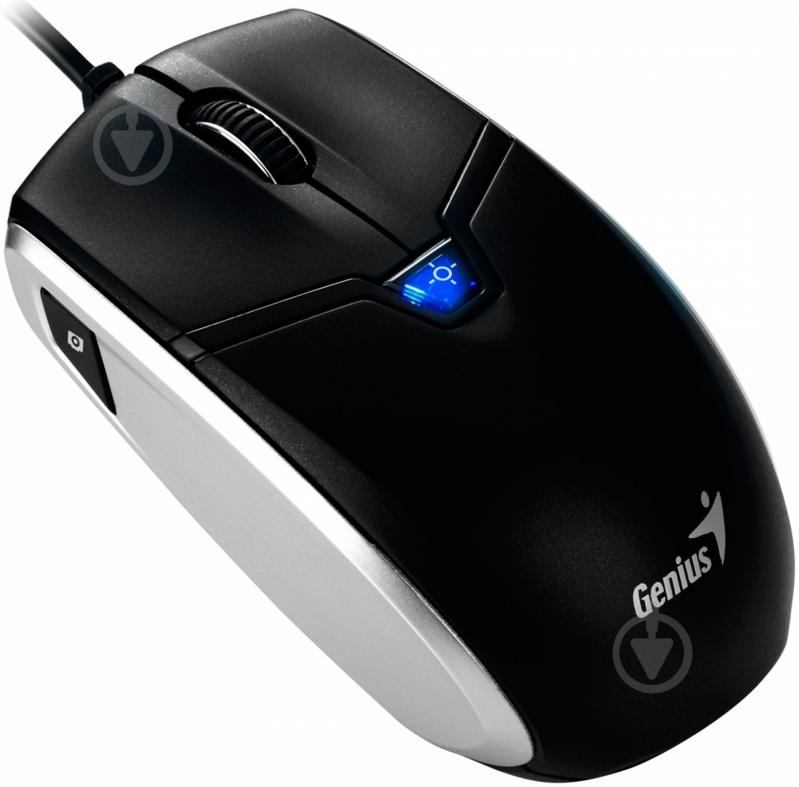 Миша Genius Cam Mouse USB (31010169101) black/grey - фото 1