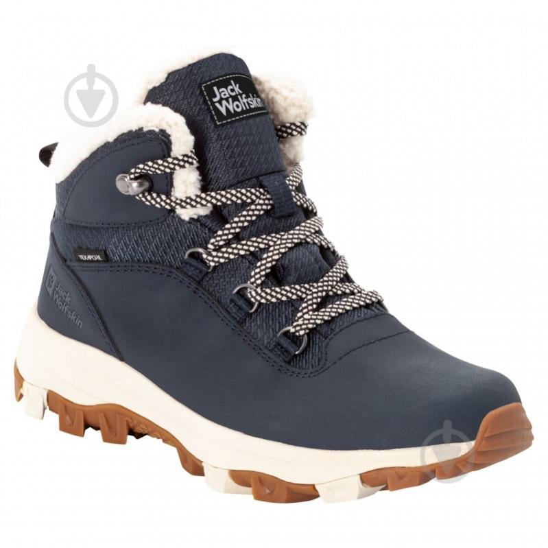 Ботинки Jack Wolfskin EVERQUEST TEXAPORE MID W 4053581_1171 р.40,5 синий - фото 2