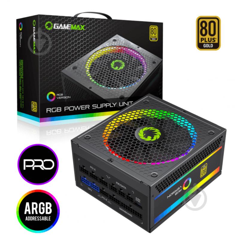 Блок живлення GameMax RGB850 PRO 850 Вт - фото 13