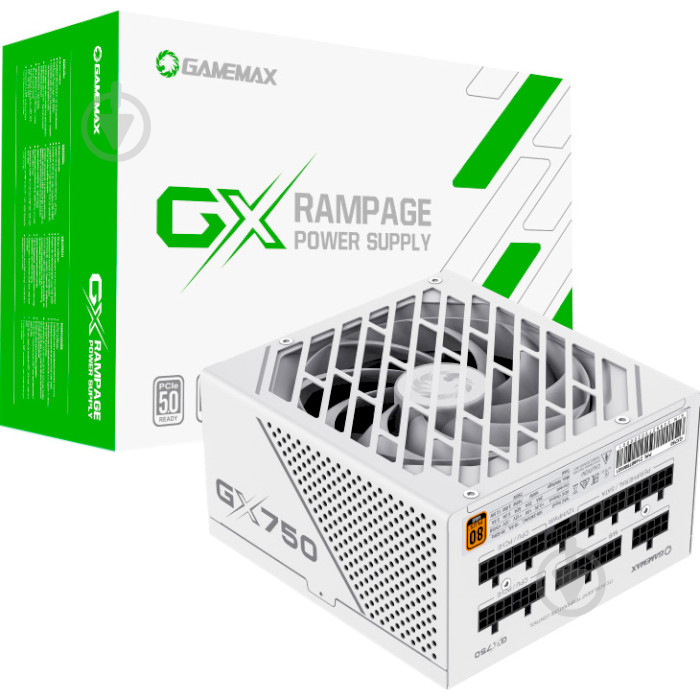 Блок питания GameMax GX-750 PRO WH (ATX3. 750 Вт - фото 11