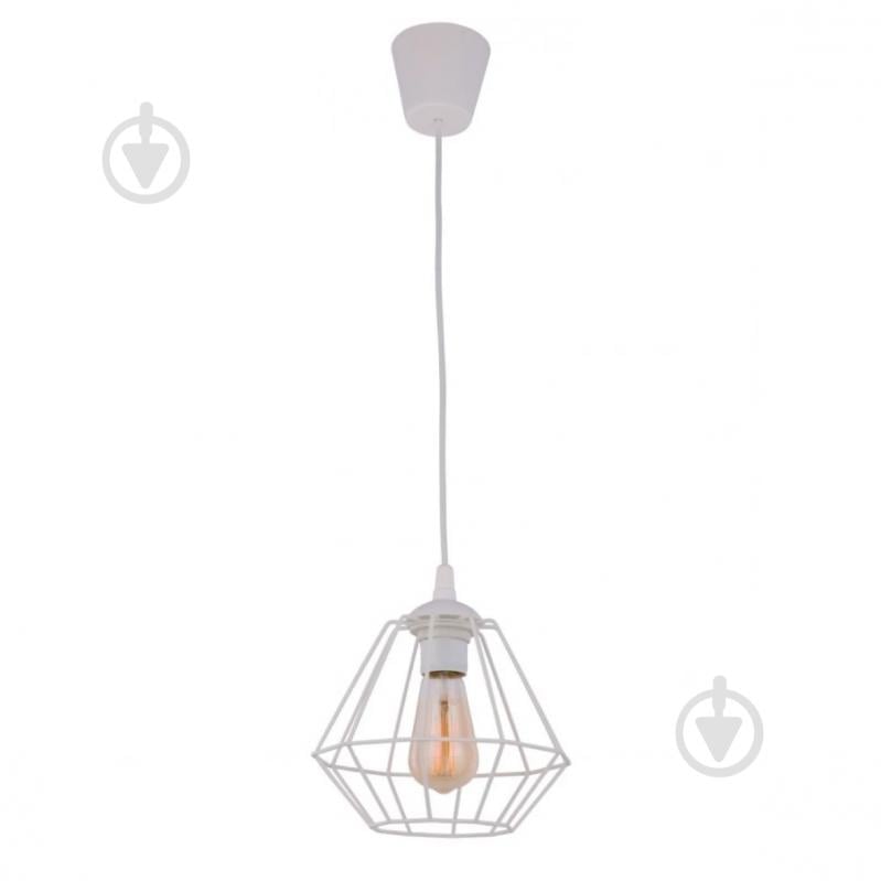 Подвес TK Lighting DIAMOND 4294 1x15 Вт /E27 белый - фото 1