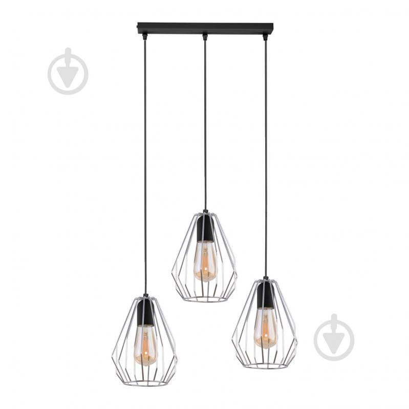 Подвес LIGHT SET BRYLANT 794 3x15 Вт /E27 хром/черный - фото 1 Подвес LIGHT SET BRYLANT 794 3x15 Вт /E27 хром/черный - фото 1